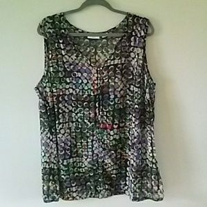 Liz Claiborne Multi color sheer